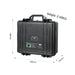 1110290 Abs Waterproof Shockproof Suitcase Storage Box