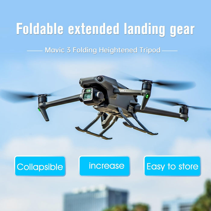 Foldable Quick Release Landing Gear Height Extender Holder