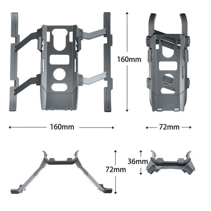 Foldable Quick Release Landing Gear Height Extender Holder