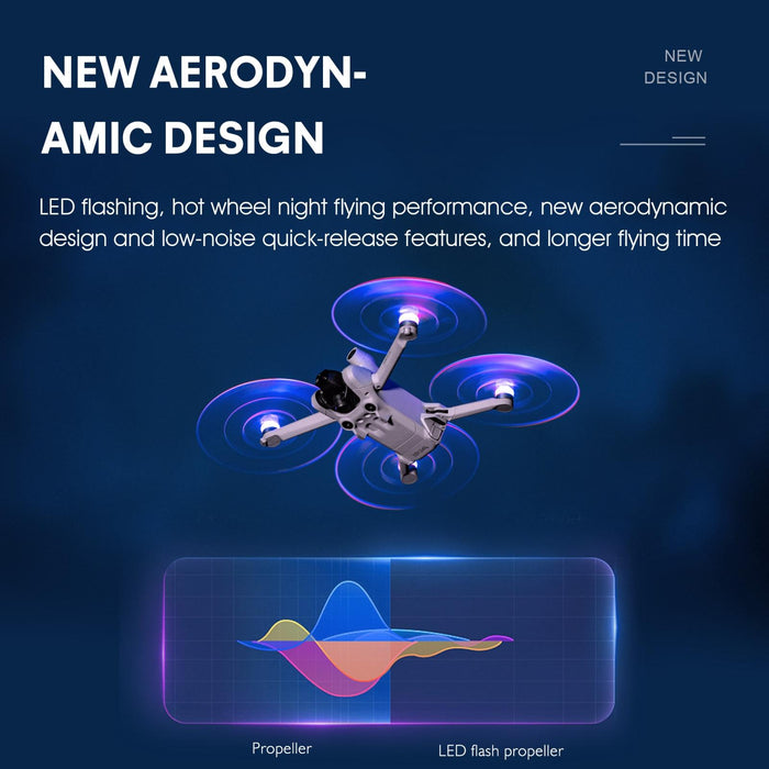 2-pack Low Noise Led Flash Propellers