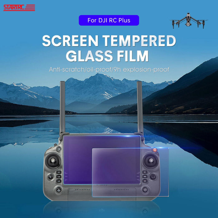 3pcs Frosted Eye Protection Tempered Glass Film For Dji Rc