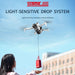 Led Light Air Dropping System Thrower Parabolic For Dji