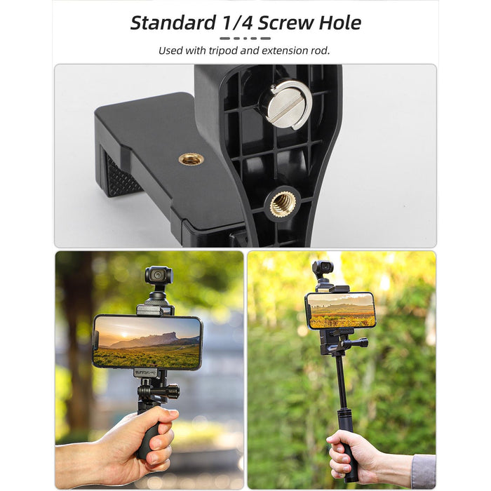 Handheld Tripod Expansion for Dji Pocket 3 - Front Phone