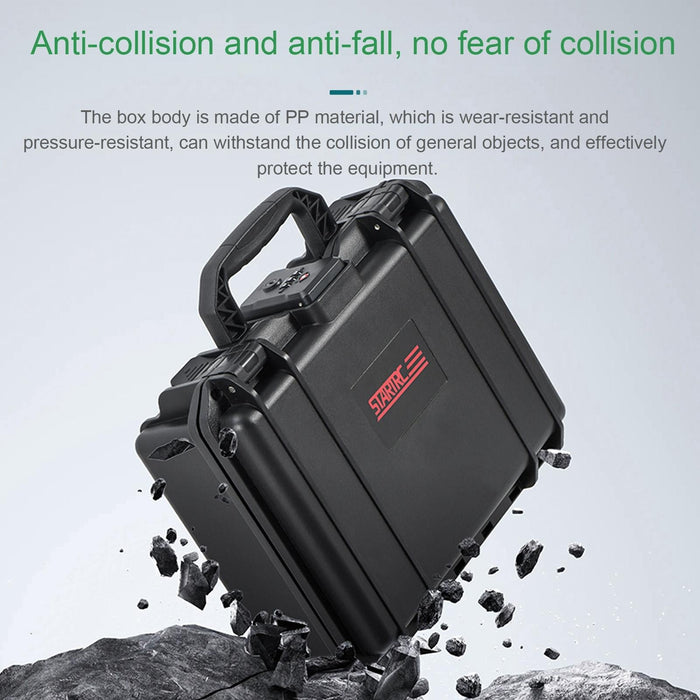 Waterproof Tsa Lock Suitcase For Dji Osmo Pocket Black
