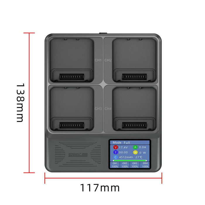 4 In 1 Charging Butler Battery Charger With Screen