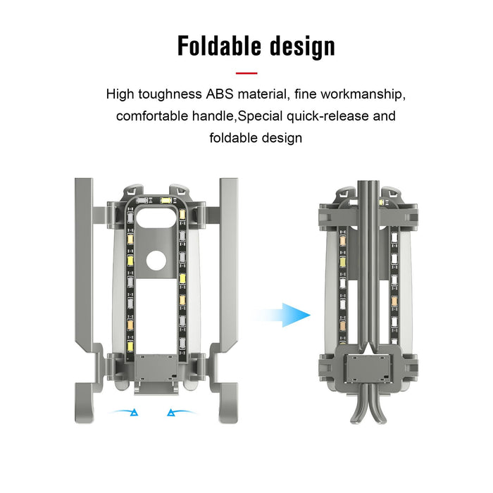 Led Light Folding Anti Fall Heightened Landing Gear