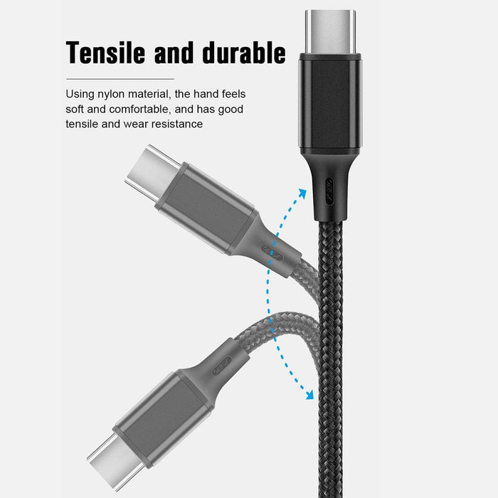 Dji Fpv Goggles Type c To Elbow Dual Way Data Cable 1.2m