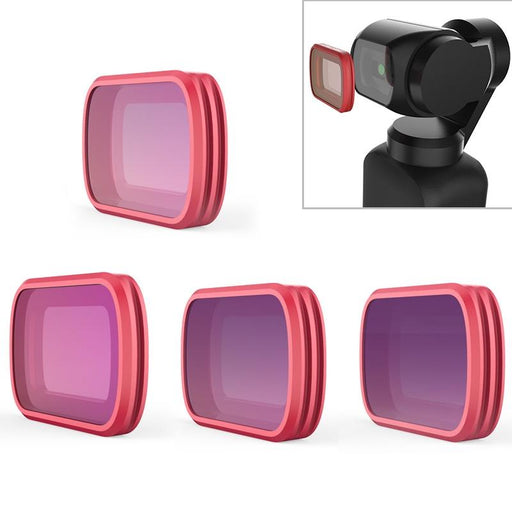 Nd/pl Diving Color Lens Filter Set For Dji Pocket