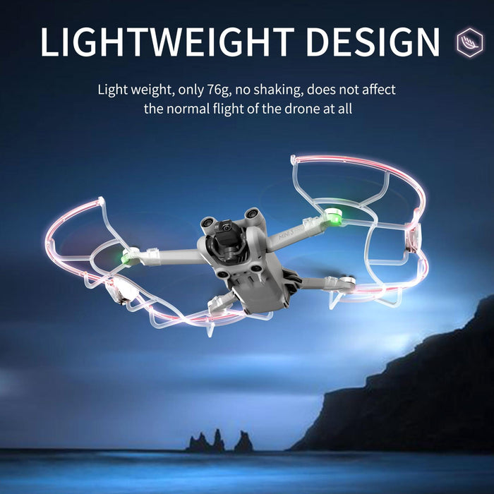 Drone Led Propeller Protective Guard Anti Collision Ring