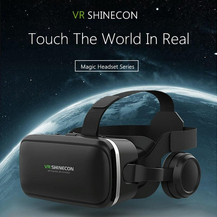 3d Vr Glasses Hifi Headset For 3.5 - 6.0 Inch Smartphones