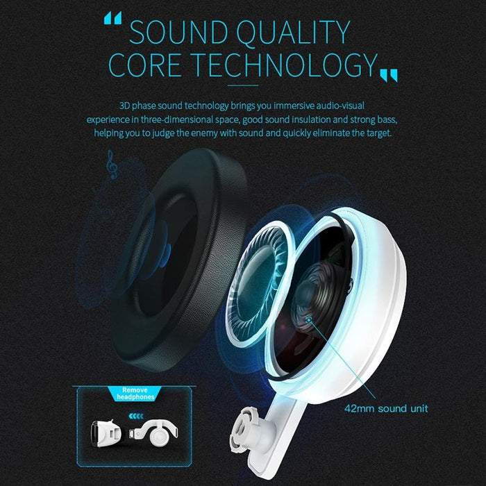 3d Vr Glasses For 4.7 - 6.1 Inch Smartphones Headset