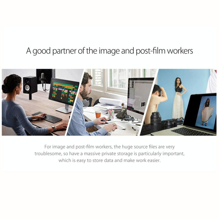 20tb Usb c Dual Bay Hdd/ssd Enclosure