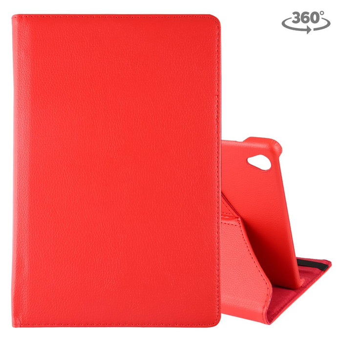 For Huawei Mediapad M6 10.8 Litchi Texture Horizontal Flip 360 Degrees Rotation Leather Case With Holder