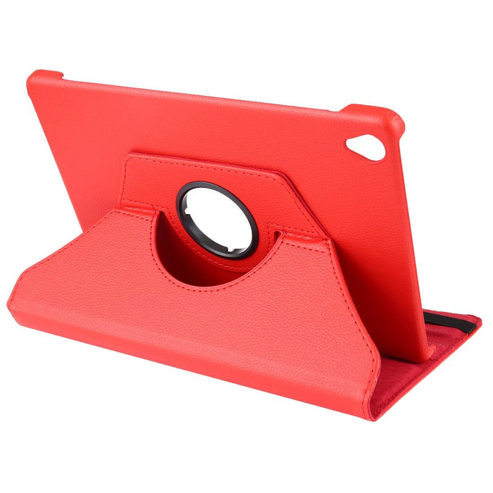 For Huawei Mediapad M6 10.8 Litchi Texture Horizontal Flip 360 Degrees Rotation Leather Case With Holder