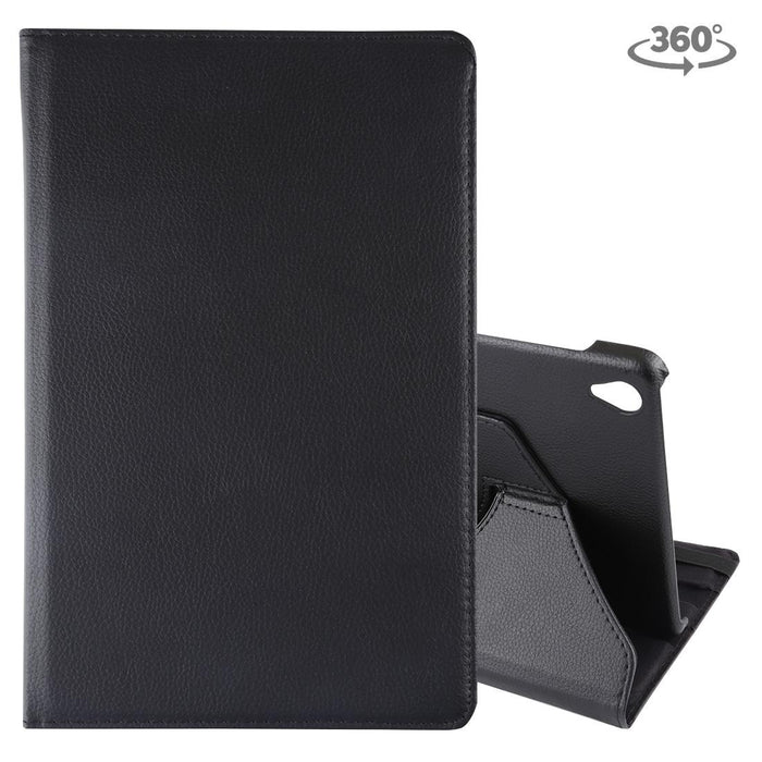 For Huawei Mediapad M6 10.8 Litchi Texture Horizontal Flip 360 Degrees Rotation Leather Case With Holder