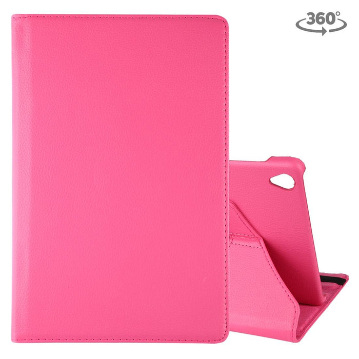 For Huawei Mediapad M6 10.8 Litchi Texture Horizontal Flip 360 Degrees Rotation Leather Case With Holder