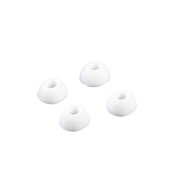 2 Pairs Soft Silicone Ear Caps With Net For Airpods Earphones - S