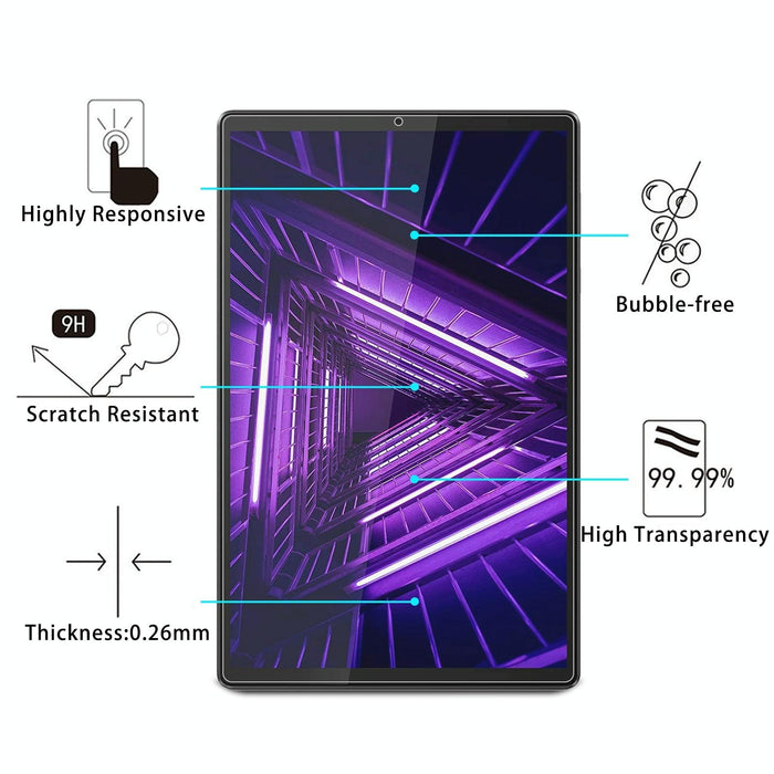 For Lenovo Tab M10 Hd Gen 2 2 Pcs 9H Hd Explosion-Proof Tempered Glass Film