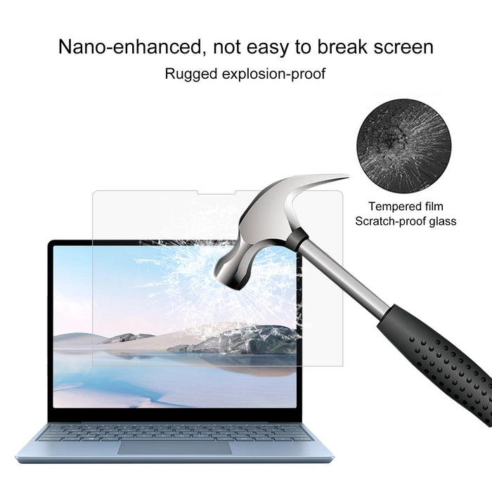 For Surface Laptop Go 25 Pcs 9H Hd Explosion-Proof Tempered Glass Film