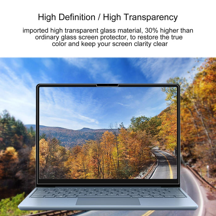 For Surface Laptop Go 25 Pcs 9H Hd Explosion-Proof Tempered Glass Film