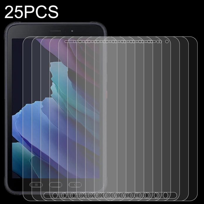 For Samsung Galaxy Tab Active 3 25 Pcs 9H Hd Explosion-Proof Tempered Glass Film