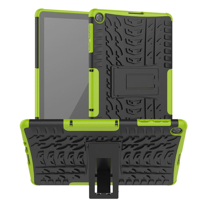 Tire Texture Shockproof Tpu+Pc Protective Case With Holder