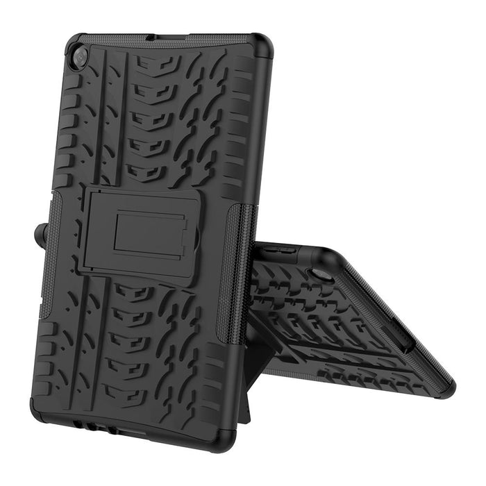 Tire Texture Shockproof Tpu+Pc Protective Case With Holder
