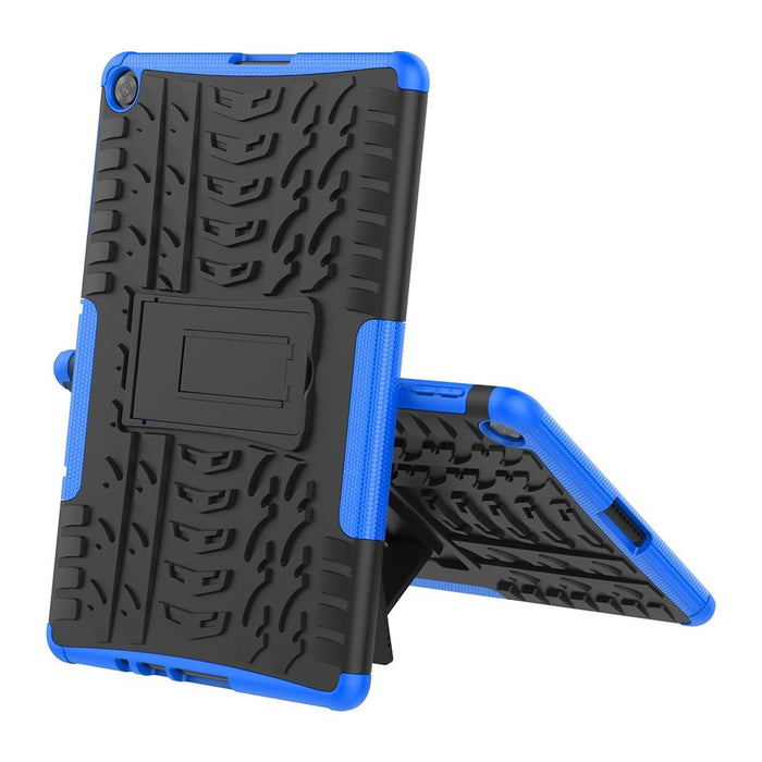 Tire Texture Shockproof Tpu+Pc Protective Case With Holder