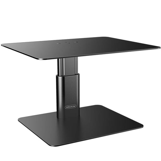 Adjustable High Desk Laptop Monitor Stand Holder Black