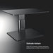 Adjustable High Desk Laptop Monitor Stand Holder Black