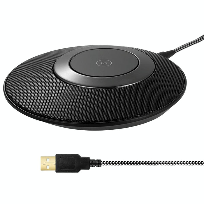 G13 Usb Noise Reduction Conference Omnidirectional Microphone Black