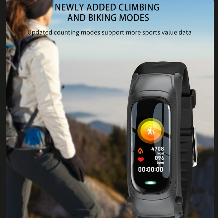 Smart Bracelet With Ai Voice Sleep & Heart Rate Monitoring Call Rejection