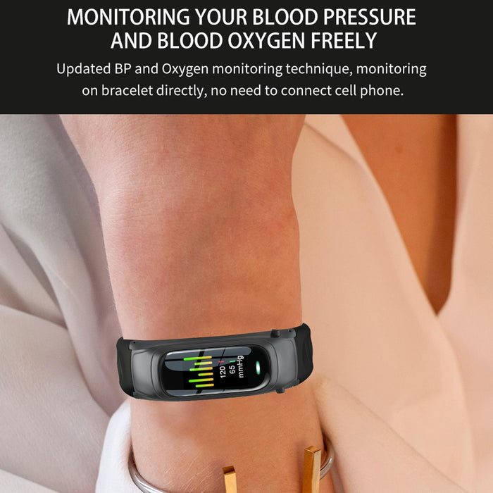 Smart Bracelet With Ai Voice Sleep & Heart Rate Monitoring Call Rejection