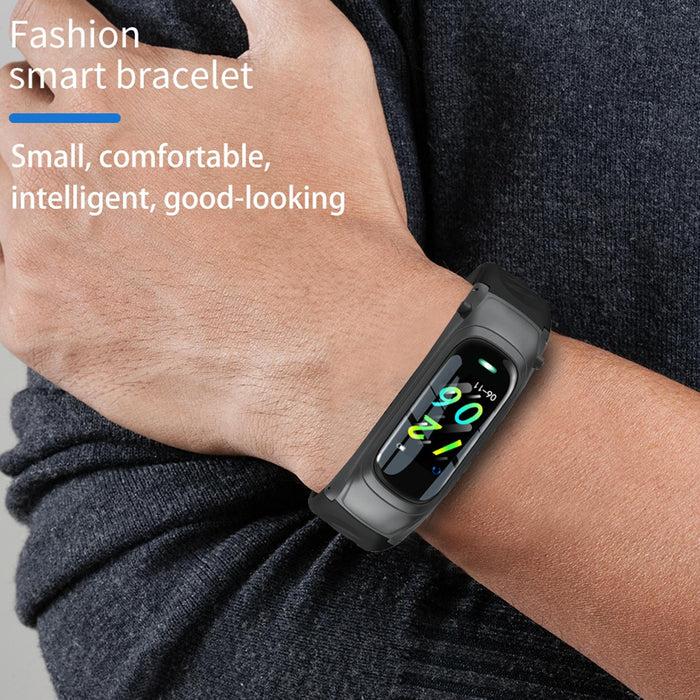 Smart Bracelet With Ai Voice Sleep & Heart Rate Monitoring Call Rejection