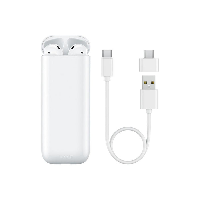 Pd-Bt600 Air Plus Multi-Function Power Bank Wireless Bluetooth 5.0 Earphone White