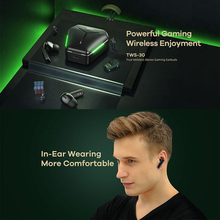 Tws-30 Bluetooth 5.0 True Wireless Stereo Gaming Earphone White