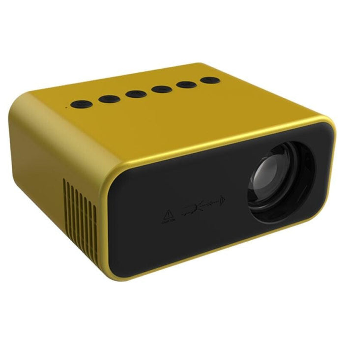 T500 1920X1080P 80 Lumens Portable Mini Home Theater Led Hd Digital Projector Without Remote Control & Adaptor