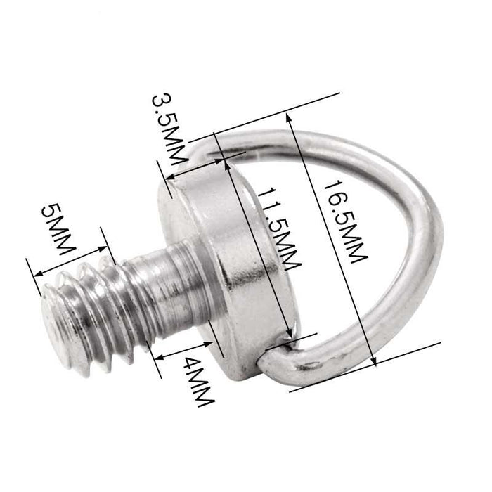 Ls076 2 Pcs Quick Release Plate Screws 1/4 Inch -20 Adapter Mount Screws