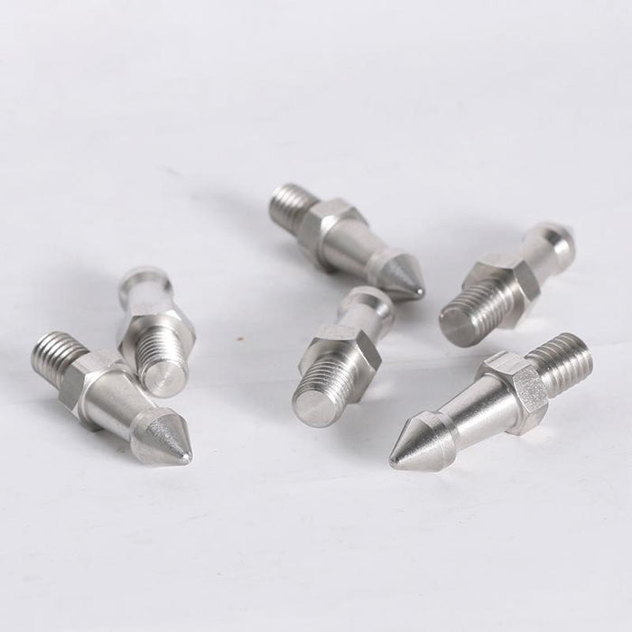 Ls036 2Pcs Stainless Steel 3/8 Inch Feet Screws For Slr Tripod