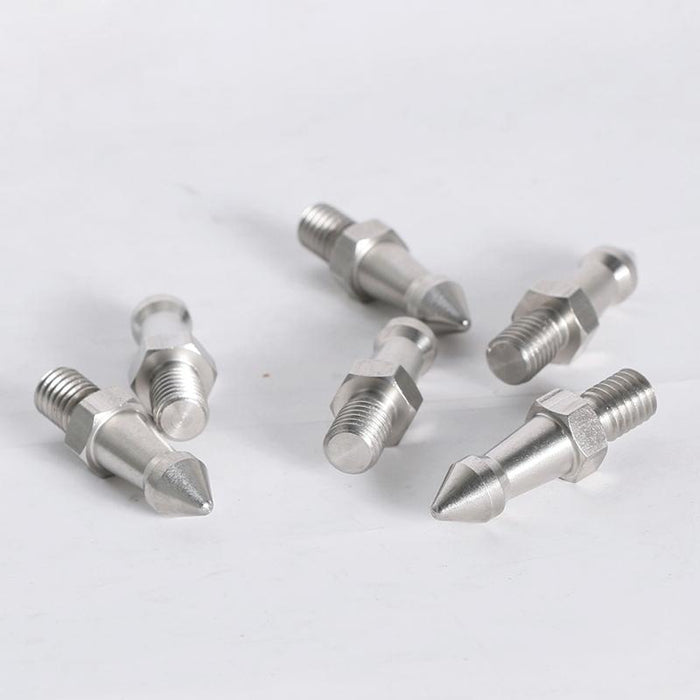 Ls090 2Pcs Stainless Steel 1/4 Inch Feet Screws For Slr Tripod