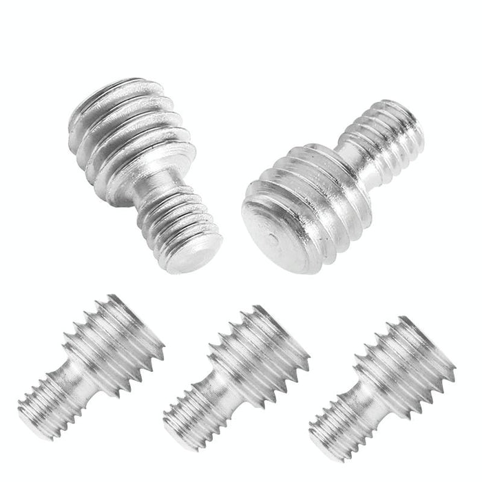 Ls037 2 Pcs M6 To 3/8 Inch Conversion Screws Adapter Camera Screws