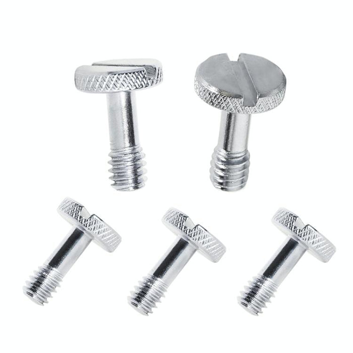 Ls005 2 Pcs 1/4 Inch Female Thread Screws Dslr Camera Mount Screws