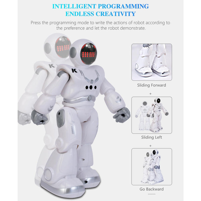 R18 Gesture Sensing Remote Control Robot Silver