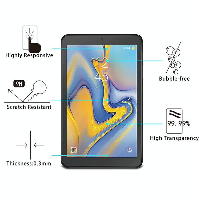 For Samsung Galaxy Tab A 8.0 Sm-T387 25 Pcs 9H 2.5D Explosion-Proof Tempered Glass Film