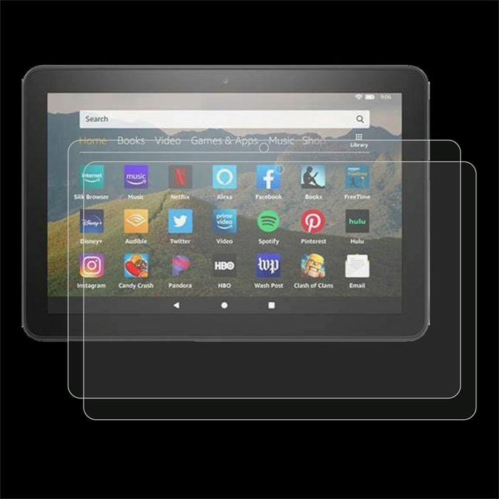 For Amazon Fire Hd 10 Plus 2021 2 Pcs 9H 2.5D Explosion-Proof Tempered Glass Film