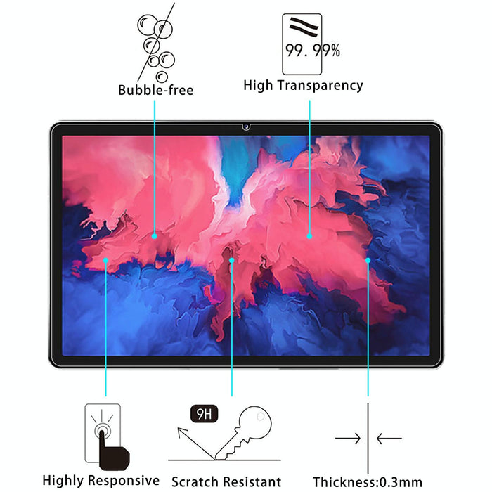 For Lenovo Pad / Lenovo Pad Plus 25 Pcs 9H 2.5D Explosion-Proof Tempered Glass Film