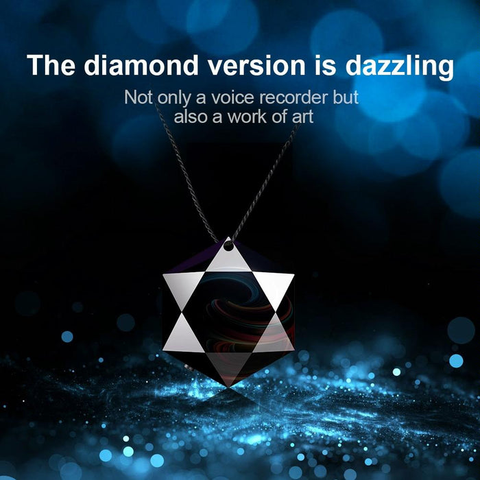 M6 Intelligent Voice Control Noise Reduction Recorder Pendant Capacity 8Gb
