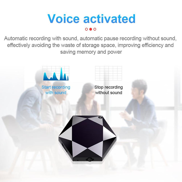 M6 Intelligent Voice Control Noise Reduction Recorder Pendant Capacity 32Gb