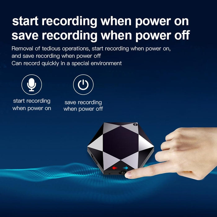 M6 Intelligent Voice Control Noise Reduction Recorder Pendant Capacity 32Gb