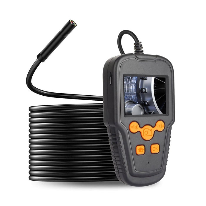 3.9Mm 1080P 2.4 Inch Ips Screen Iwaterproof Hd Digital Endoscope Length 5M Hard Cable